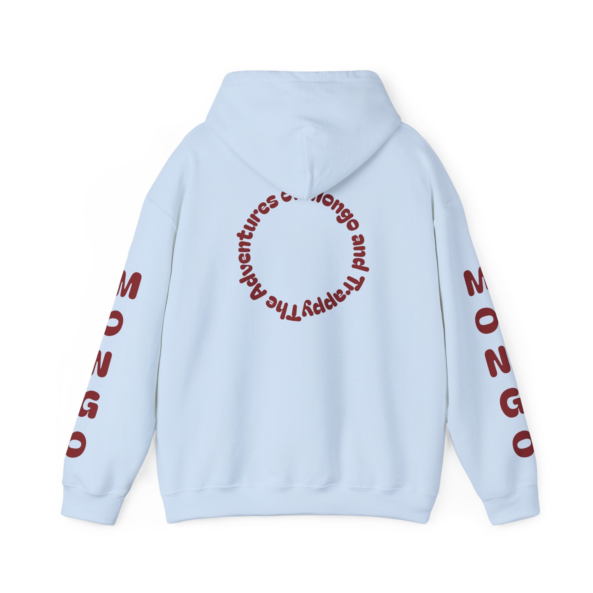 King Mungo Hoodie – Royal Dog Photo Pullover with 'Mungo' Sleeve Text