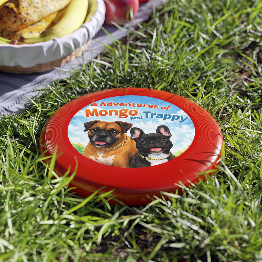 Frisbee — "Adventures of Mongo and Trappy" Dog Toss Disc