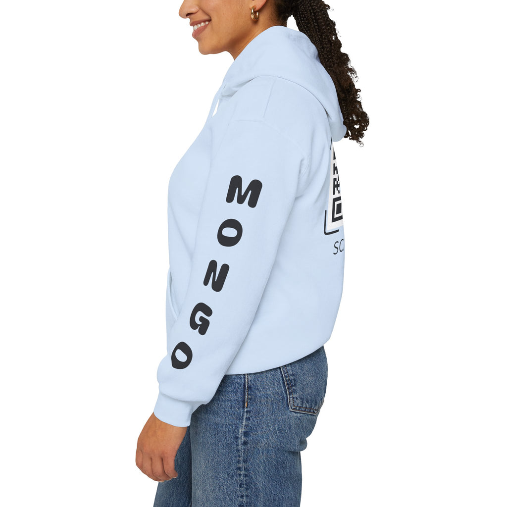 Dog Duo Hoodie — "Mongo and Trappy" Portrait Hoodie with QR Code