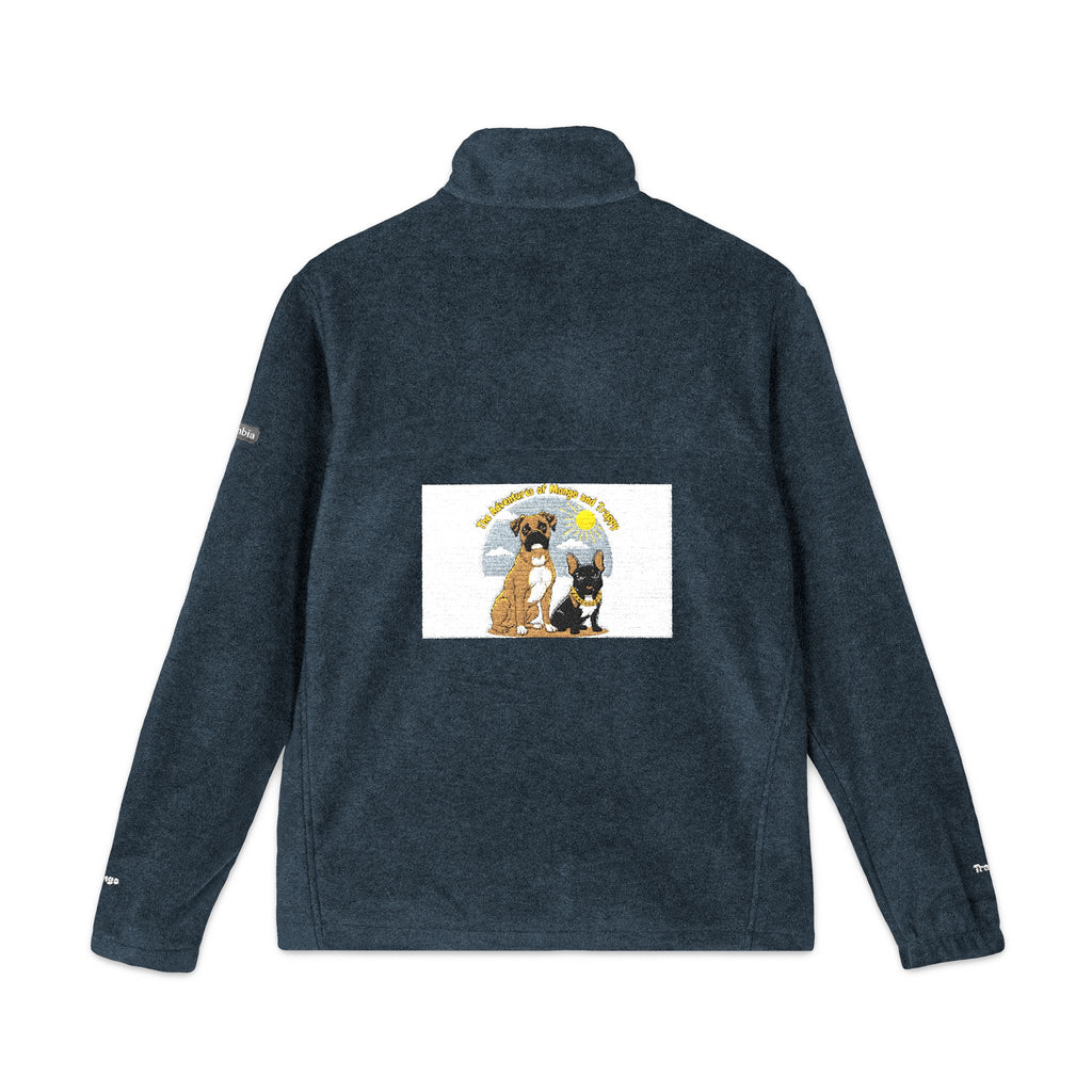Embroidered Columbia Fleece Jacket – Cozy Dog & Cat Rescue Design