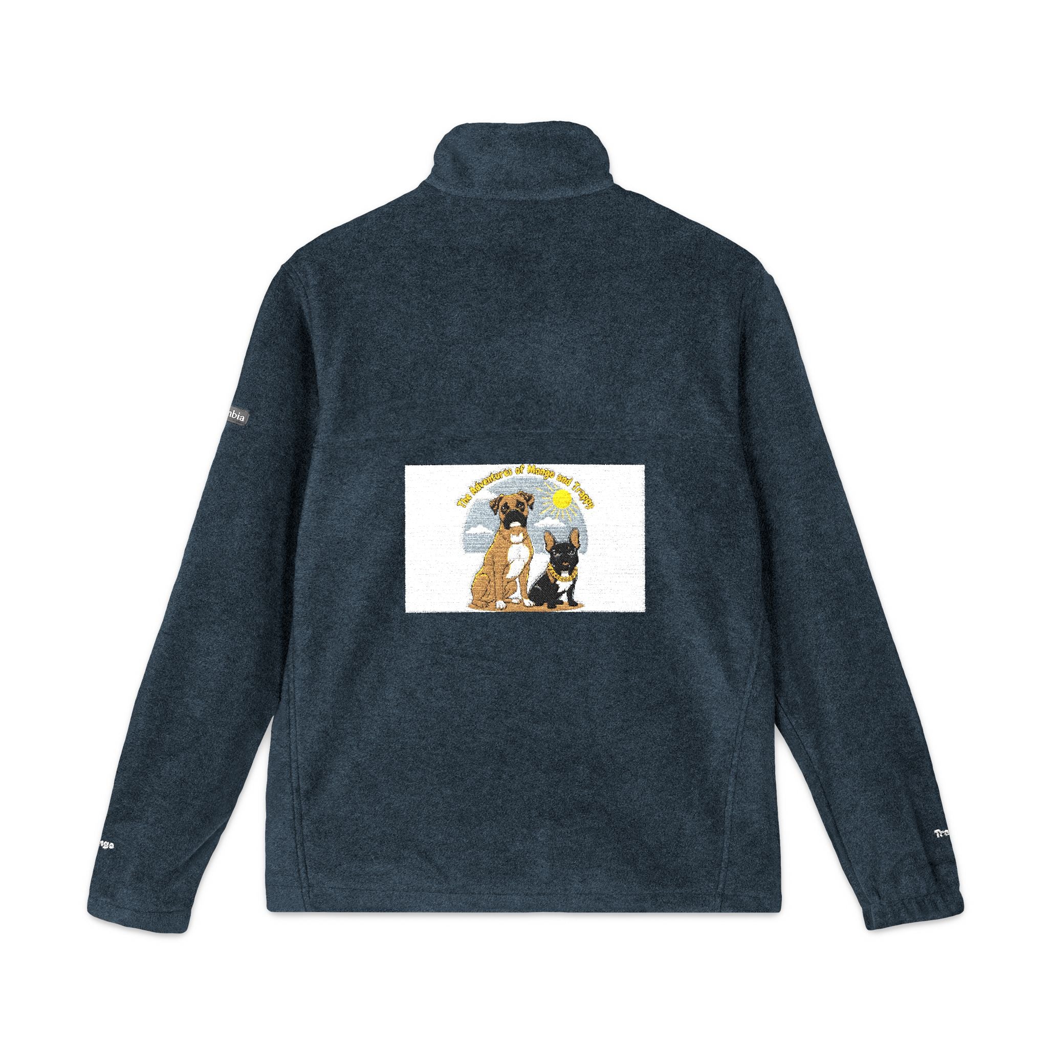 Embroidered Columbia Fleece Jacket – Cozy Dog & Cat Rescue Design