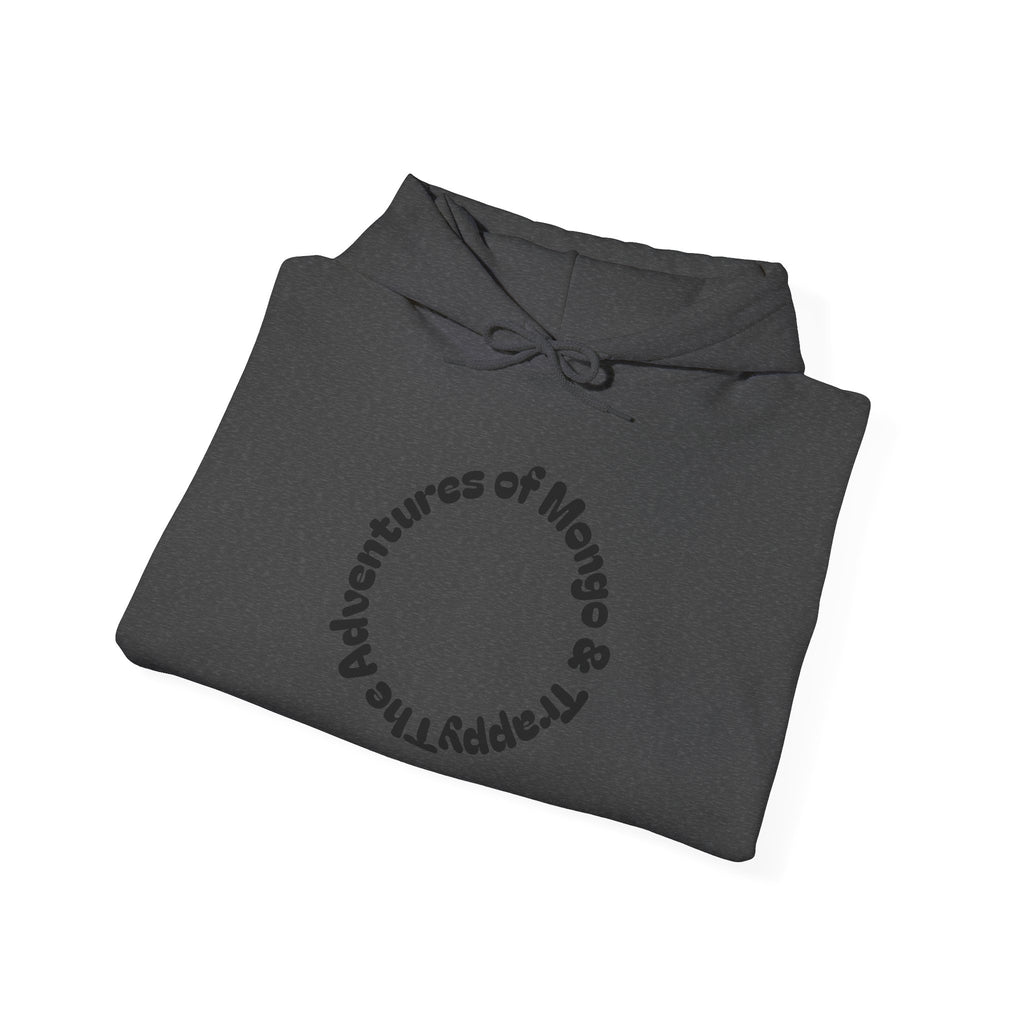 Dog Adventure Hoodie — "The Adventures of Mongo & Trappy" Graphic Hooded Sweatshirt