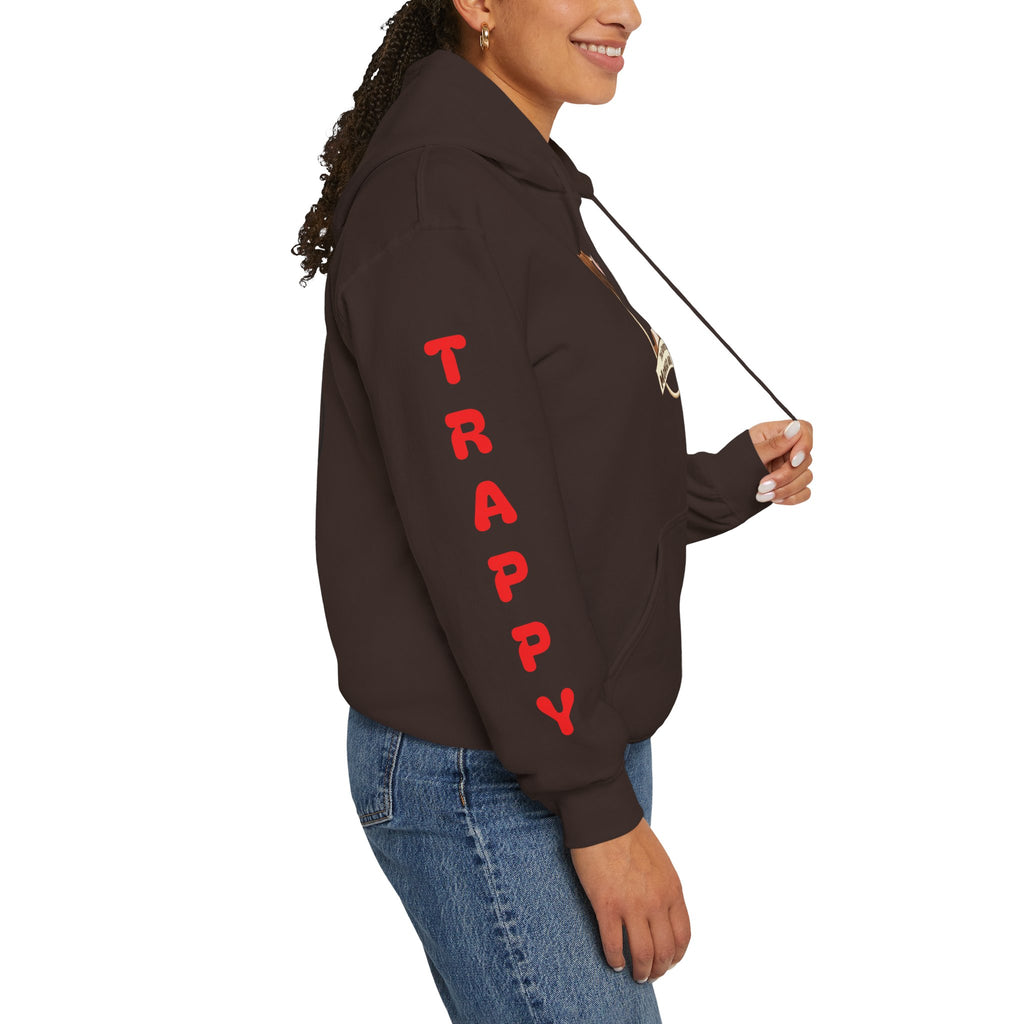 Dog Duo Hoodie — "Mongo and Trappy" Portrait Hoodie with QR Code