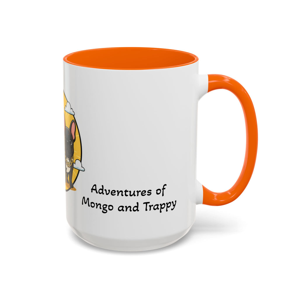 Coffee Mug — 'Adventures of Mongo and Trappy' Cartoon Dog Mug