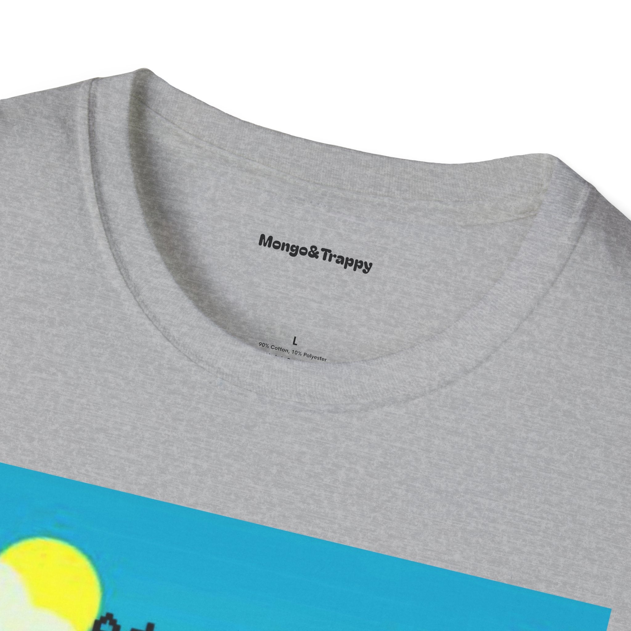 Adventure Graphic T-Shirt — “Adventures of Mongo & Trappy” with Back QR Code