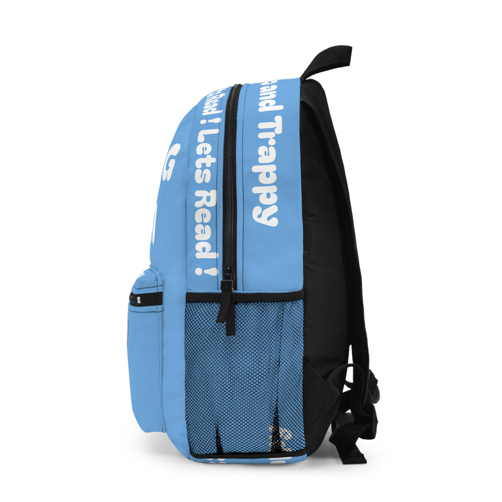 Reading Is Fun Backpack | Mongo & Trappy Kids Book Lover Bag