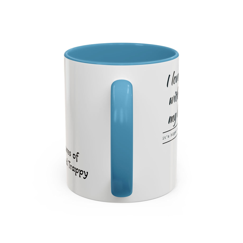 Coffee Mug — 'Adventures of Mongo and Trappy' Cartoon Dog Mug