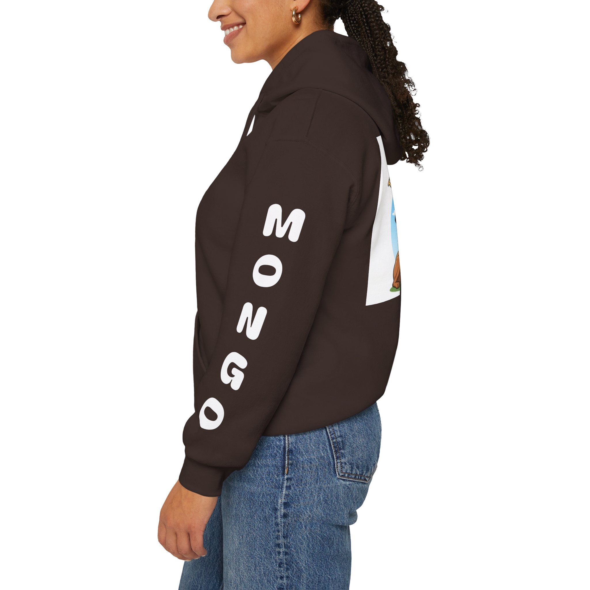 Dog Adventure Hoodie — "The Adventures of Mongo & Trappy" Graphic Hooded Sweatshirt