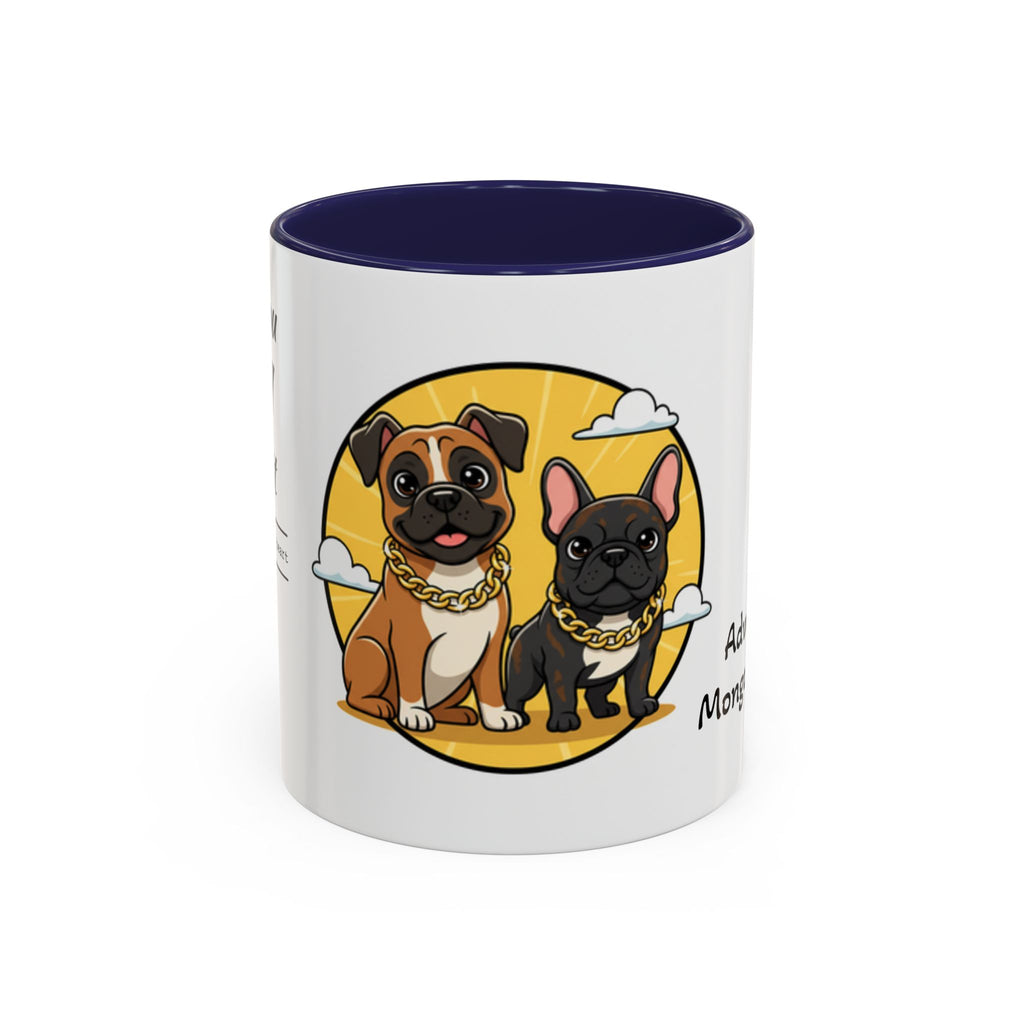 Coffee Mug — 'Adventures of Mongo and Trappy' Cartoon Dog Mug