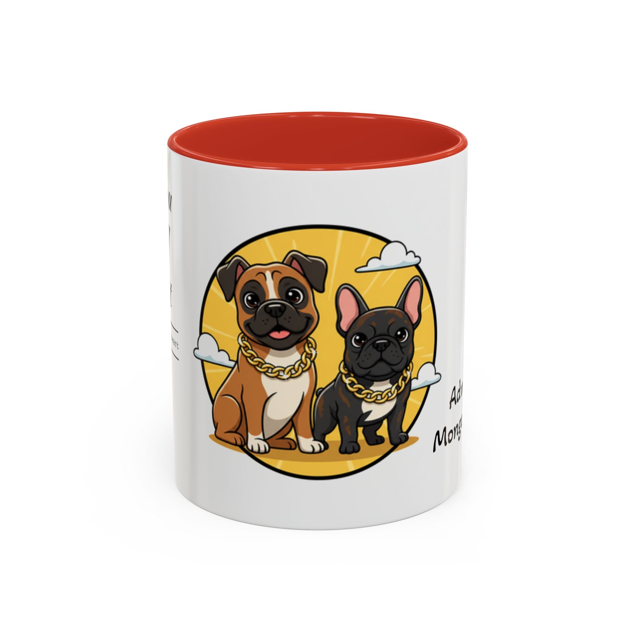 Coffee Mug — 'Adventures of Mongo and Trappy' Cartoon Dog Mug