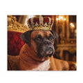 Royal Boxer Dog Puzzle — Crowned Pet Portrait Jigsaw (120/252/500 pcs)