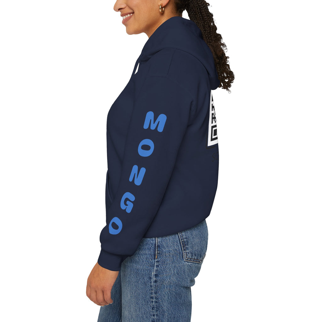Dog Duo Hoodie — "Mongo and Trappy" Portrait Hoodie with QR Code