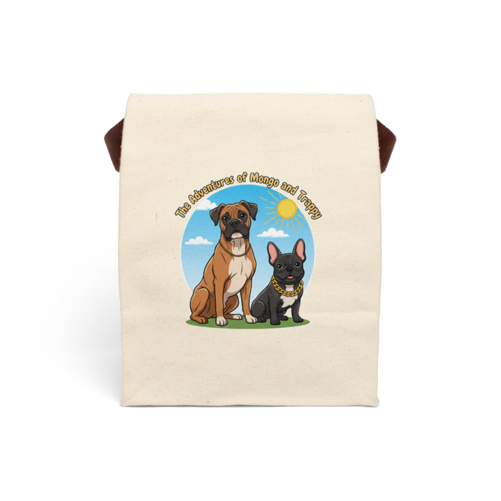 Canvas Lunch Bag With Strap