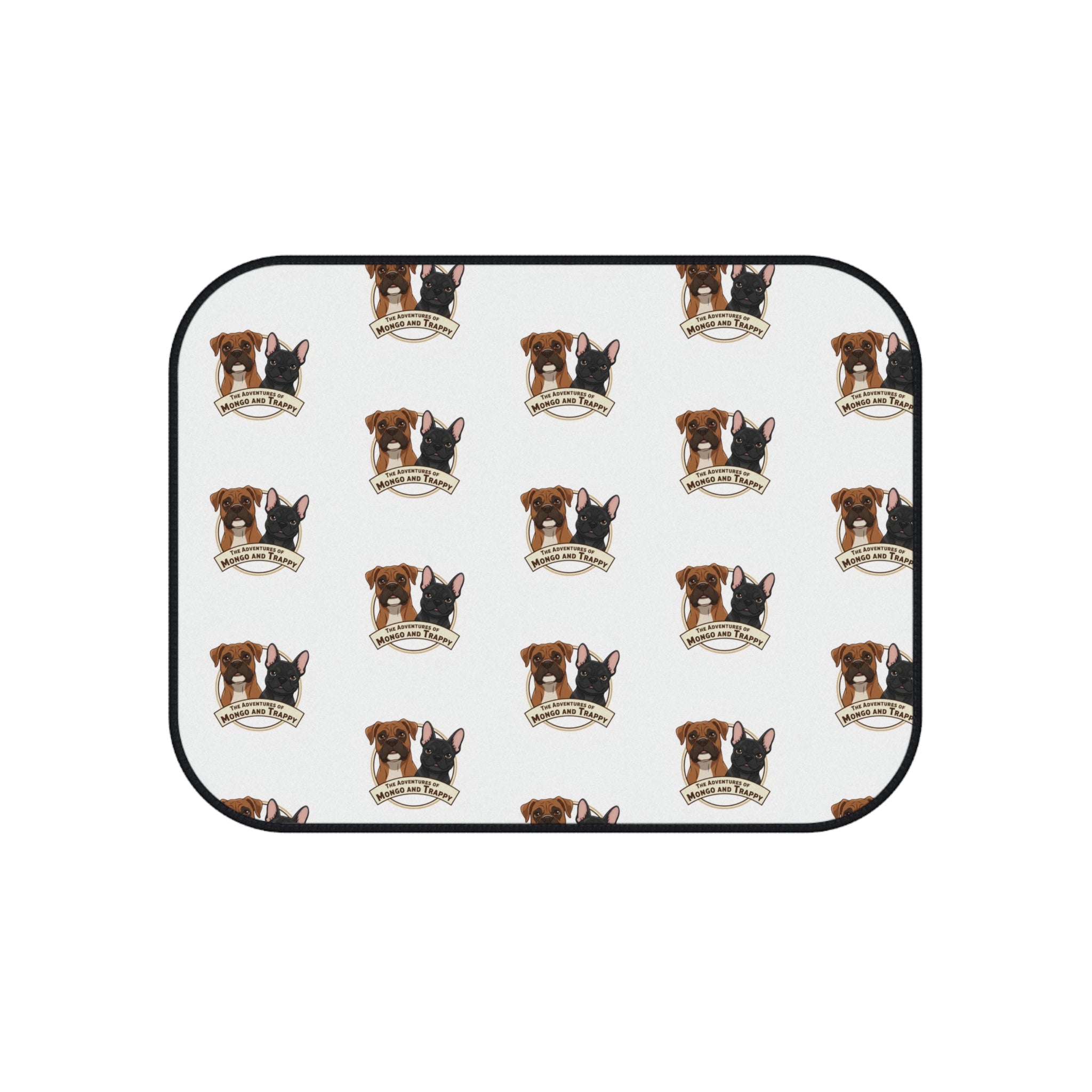 Adventures Pattern Car Floor Mats (Set of 4)