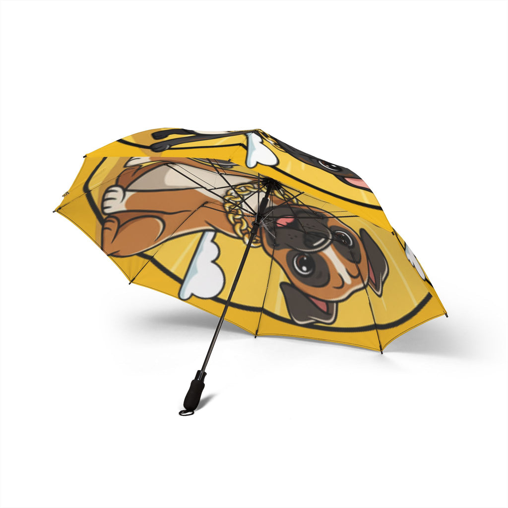 Pop Art Foldable Umbrella — Cute Dogs Rain Parasol