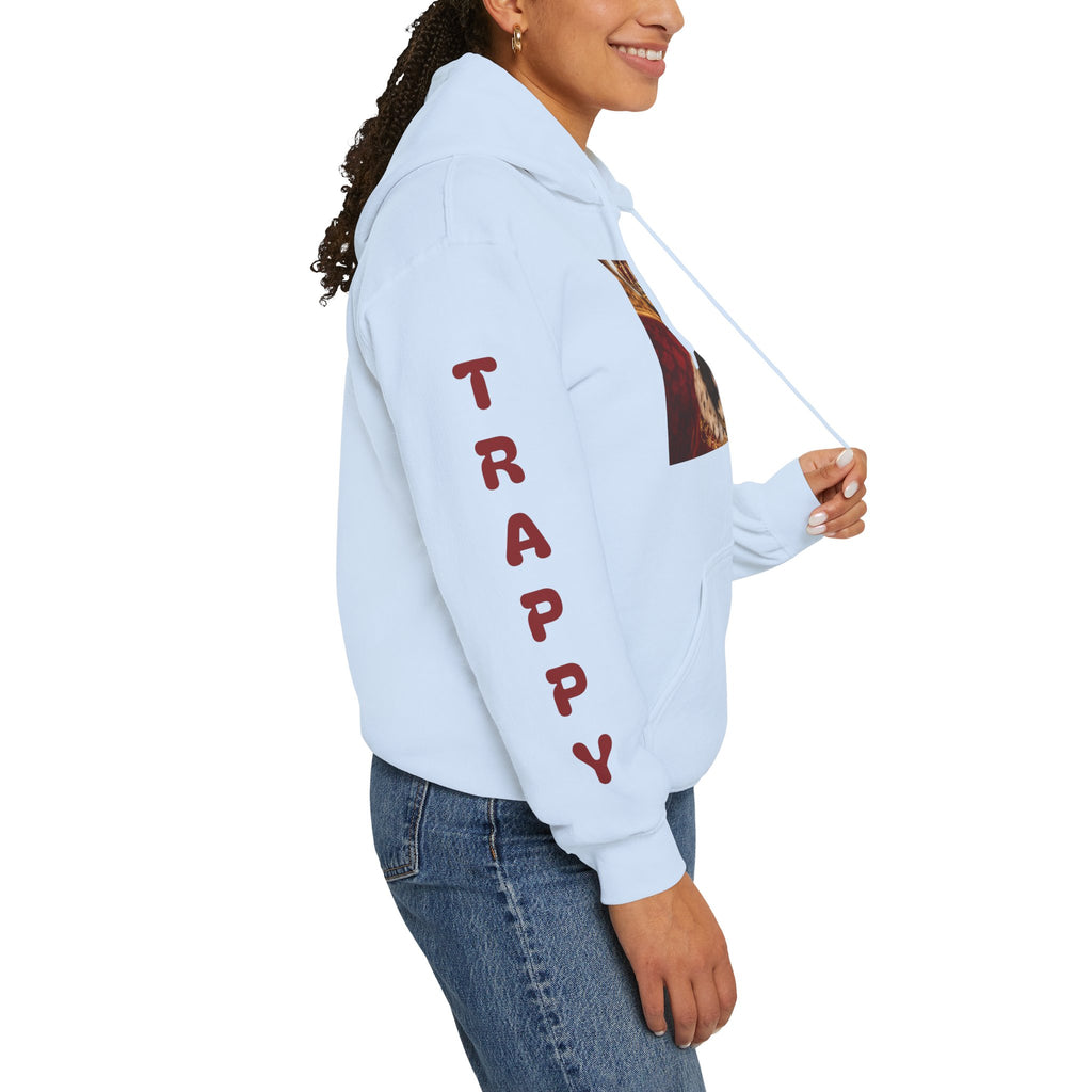 King Tuffy Crowned Dog Hoodie — Royal Dog Portrait Sweatshirt