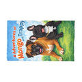 Microfiber Pillowcase — “Adventures of Mongo and Trappy” Cute Dog Illustration Pillowcase