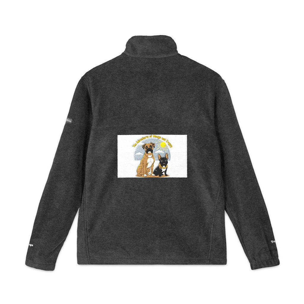 Embroidered Columbia Fleece Jacket – Cozy Dog & Cat Rescue Design