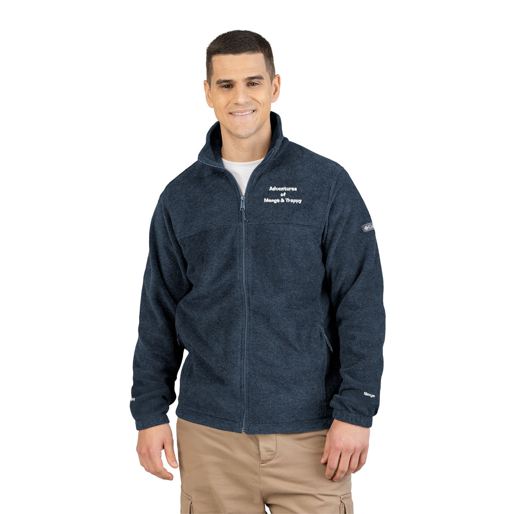Embroidered Columbia Fleece Jacket – Cozy Dog & Cat Rescue Design