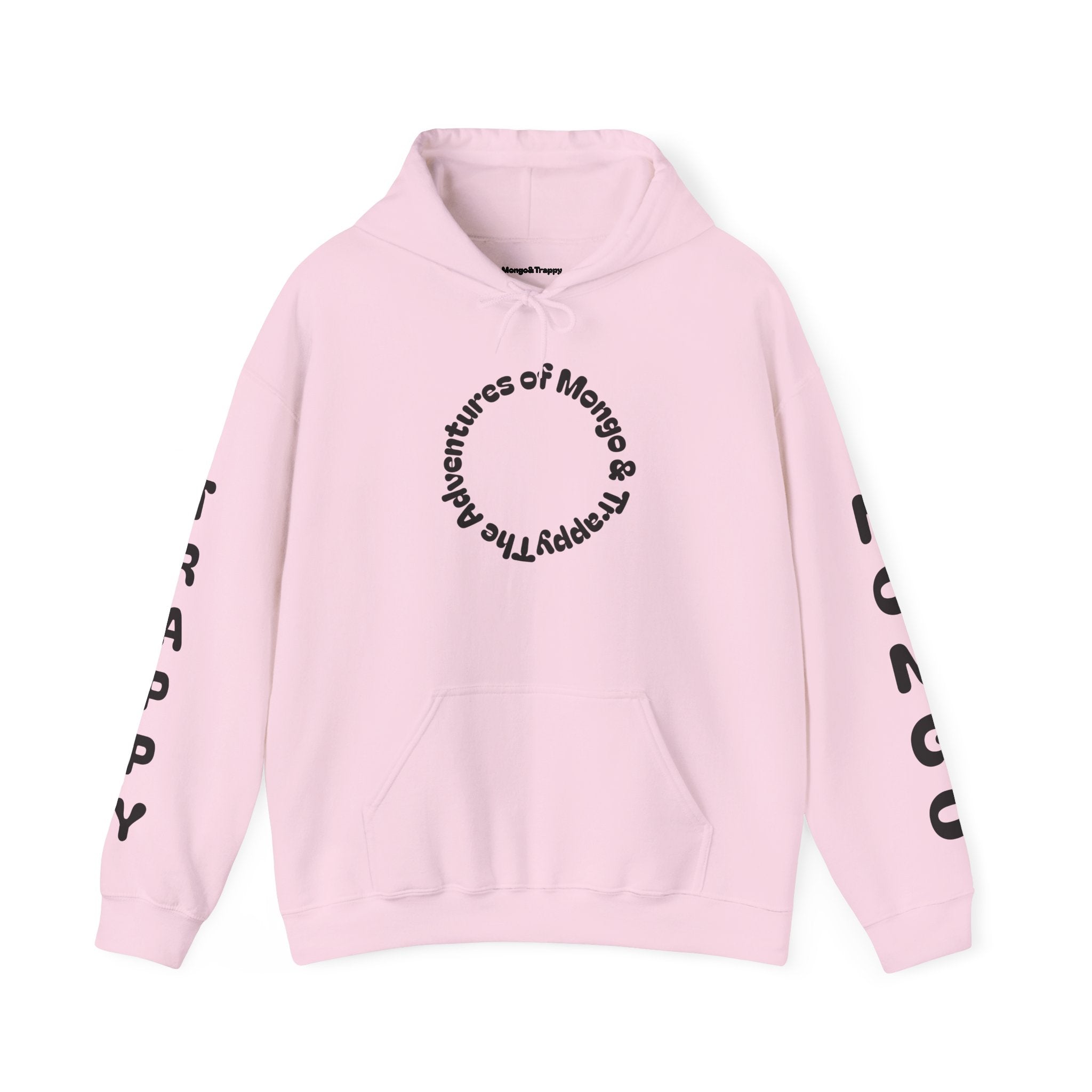 Dog Adventure Hoodie — "The Adventures of Mongo & Trappy" Graphic Hooded Sweatshirt
