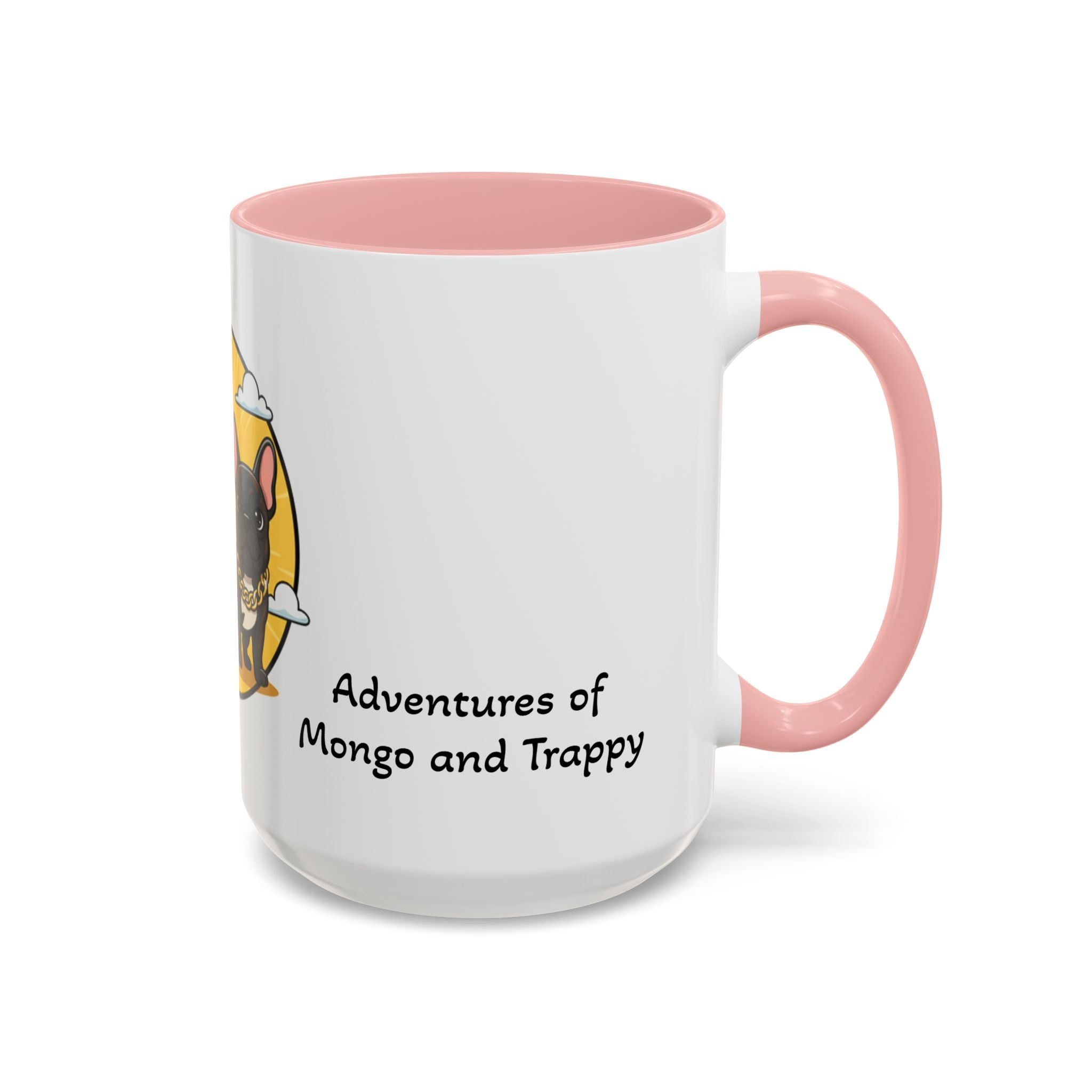 Coffee Mug — 'Adventures of Mongo and Trappy' Cartoon Dog Mug