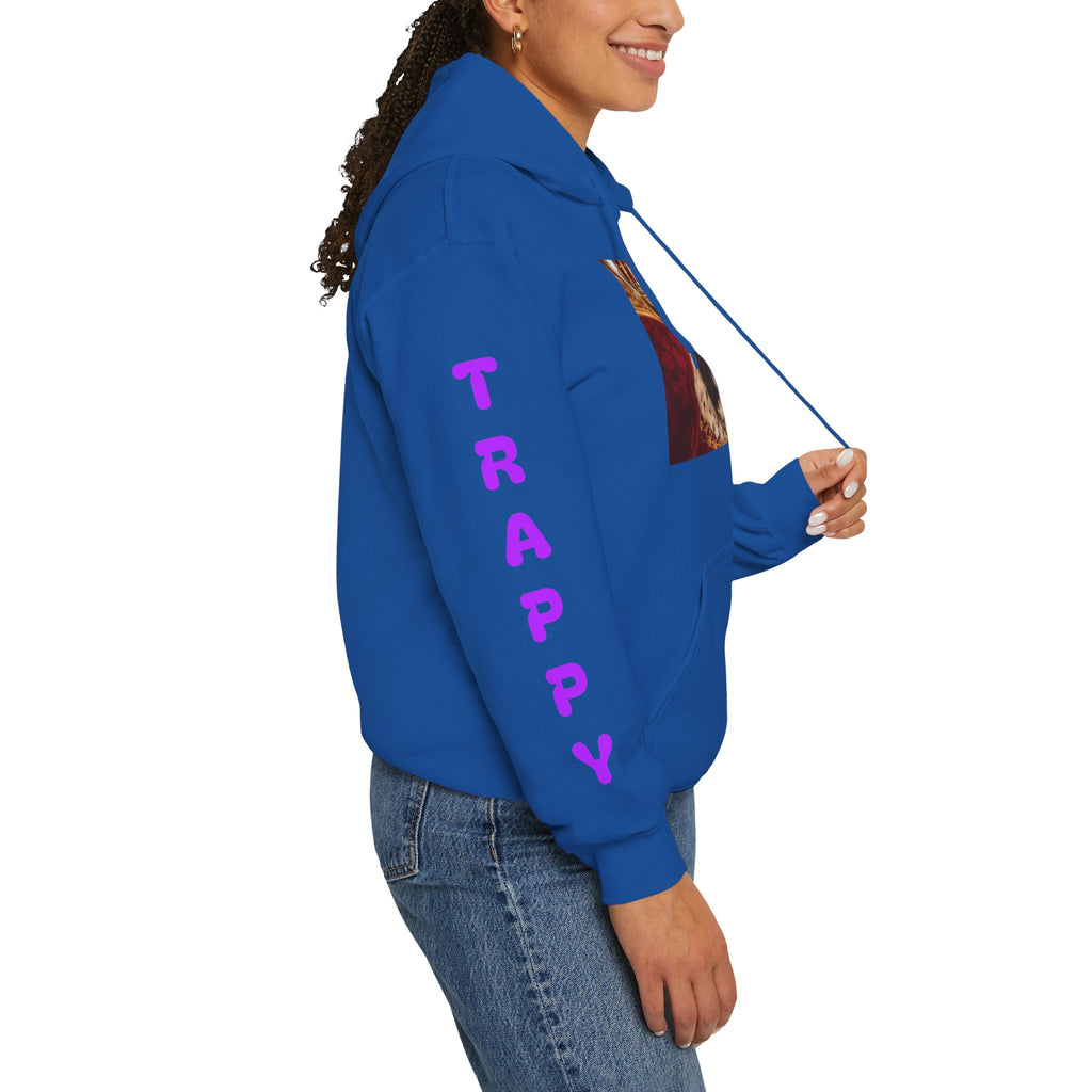 King Tuffy Crowned Dog Hoodie — Royal Dog Portrait Sweatshirt