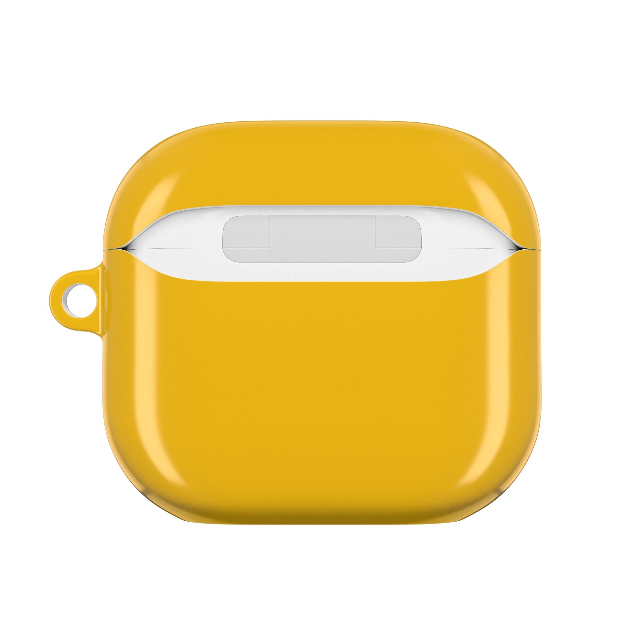 Yellow AirPods Case — 'Adventures of Mongo and Trappy' with Cartoon Boxer & French Bulldog