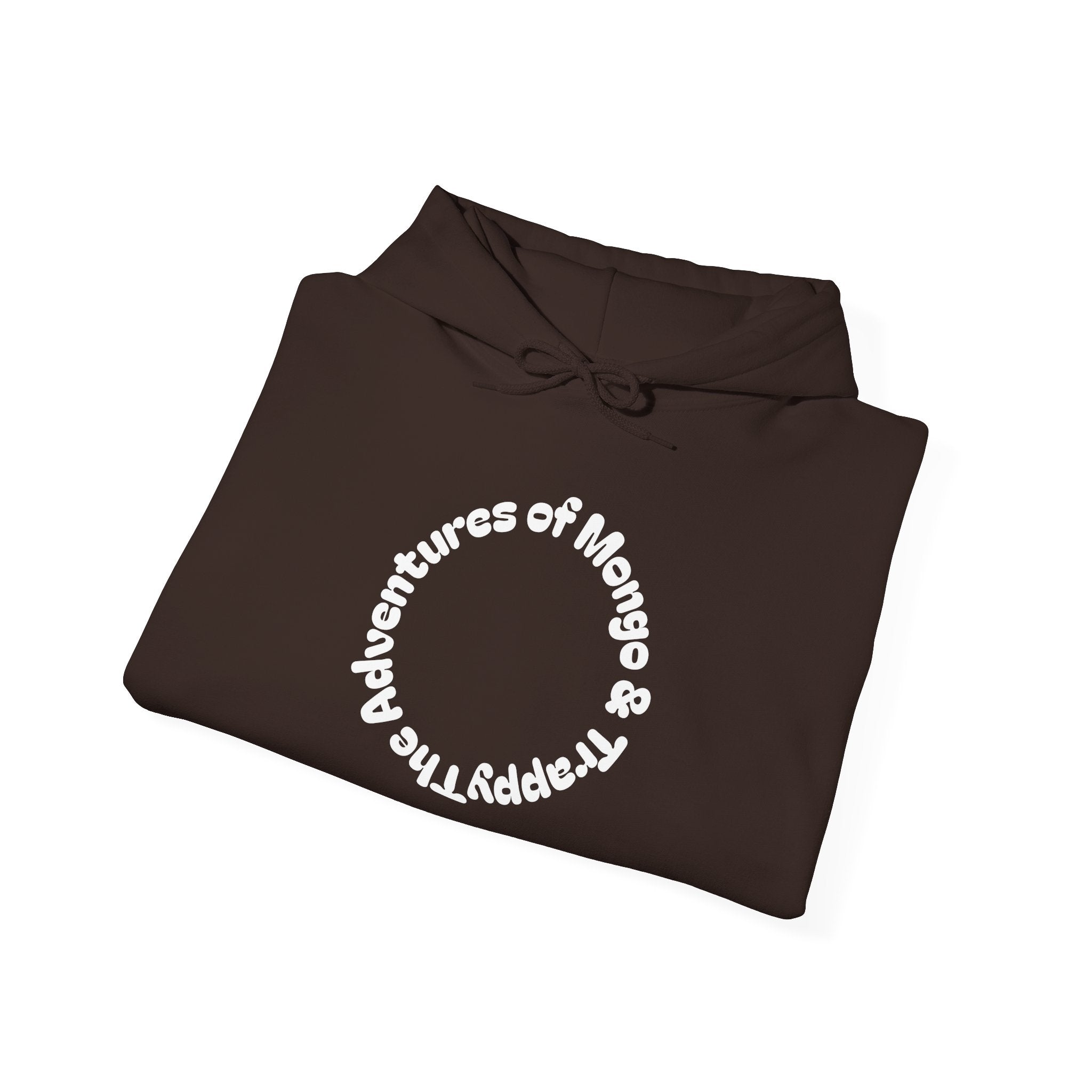 Dog Adventure Hoodie — "The Adventures of Mongo & Trappy" Graphic Hooded Sweatshirt