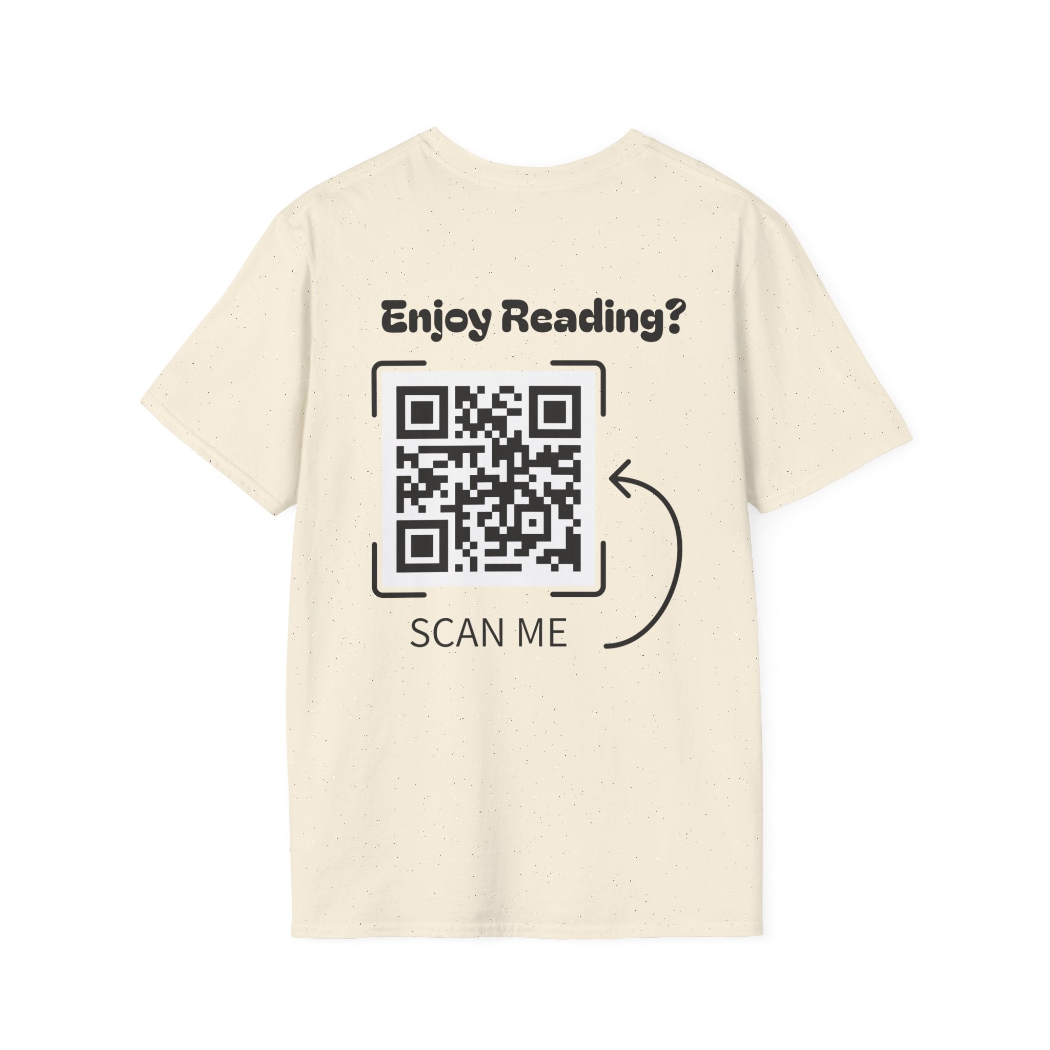Adventure Graphic T-Shirt — “Adventures of Mongo & Trappy” with Back QR Code