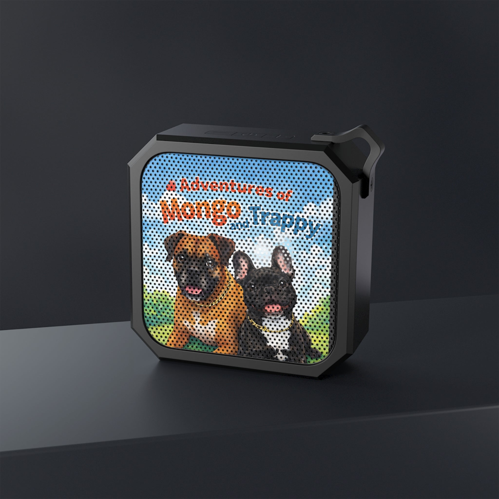 Bluetooth Speaker — Adventures of Mongo & Trappy Outdoor Portable Speaker