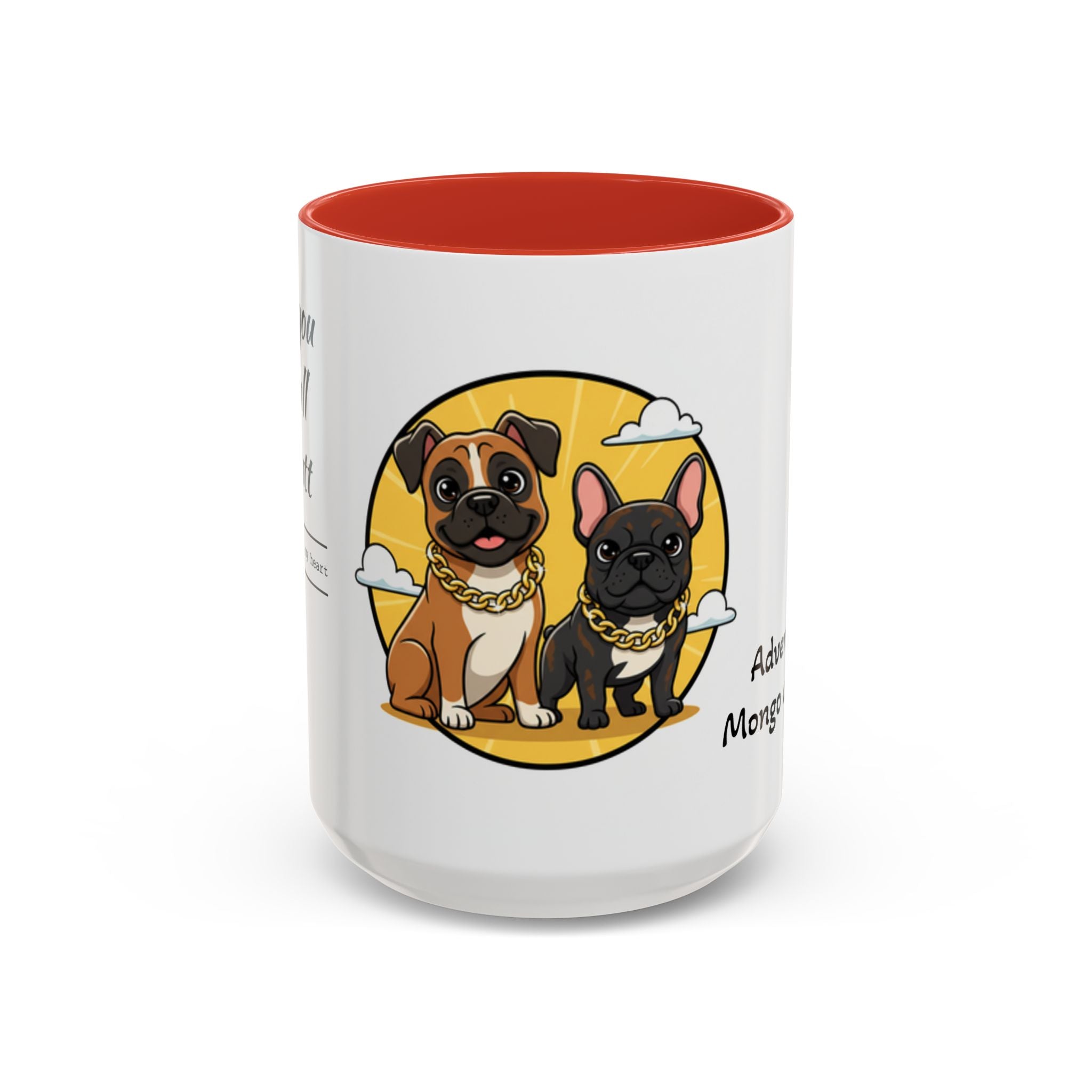Coffee Mug — 'Adventures of Mongo and Trappy' Cartoon Dog Mug