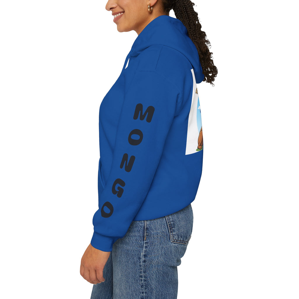 Dog Adventure Hoodie — "The Adventures of Mongo & Trappy" Graphic Hooded Sweatshirt