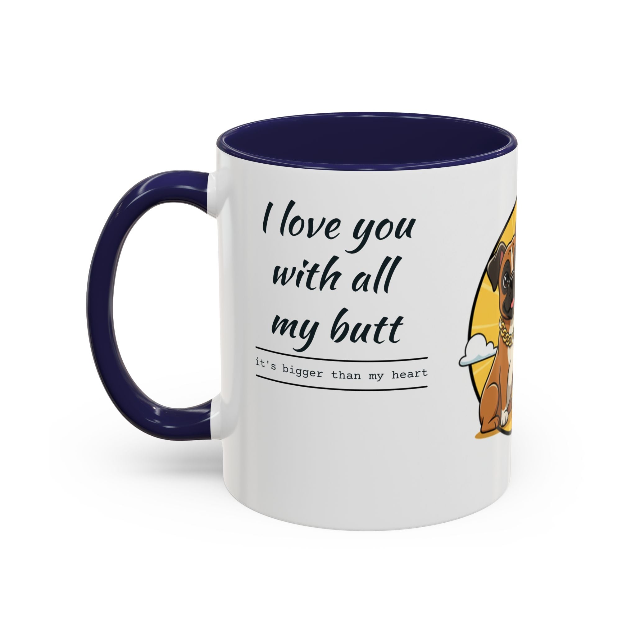 Coffee Mug — 'Adventures of Mongo and Trappy' Cartoon Dog Mug