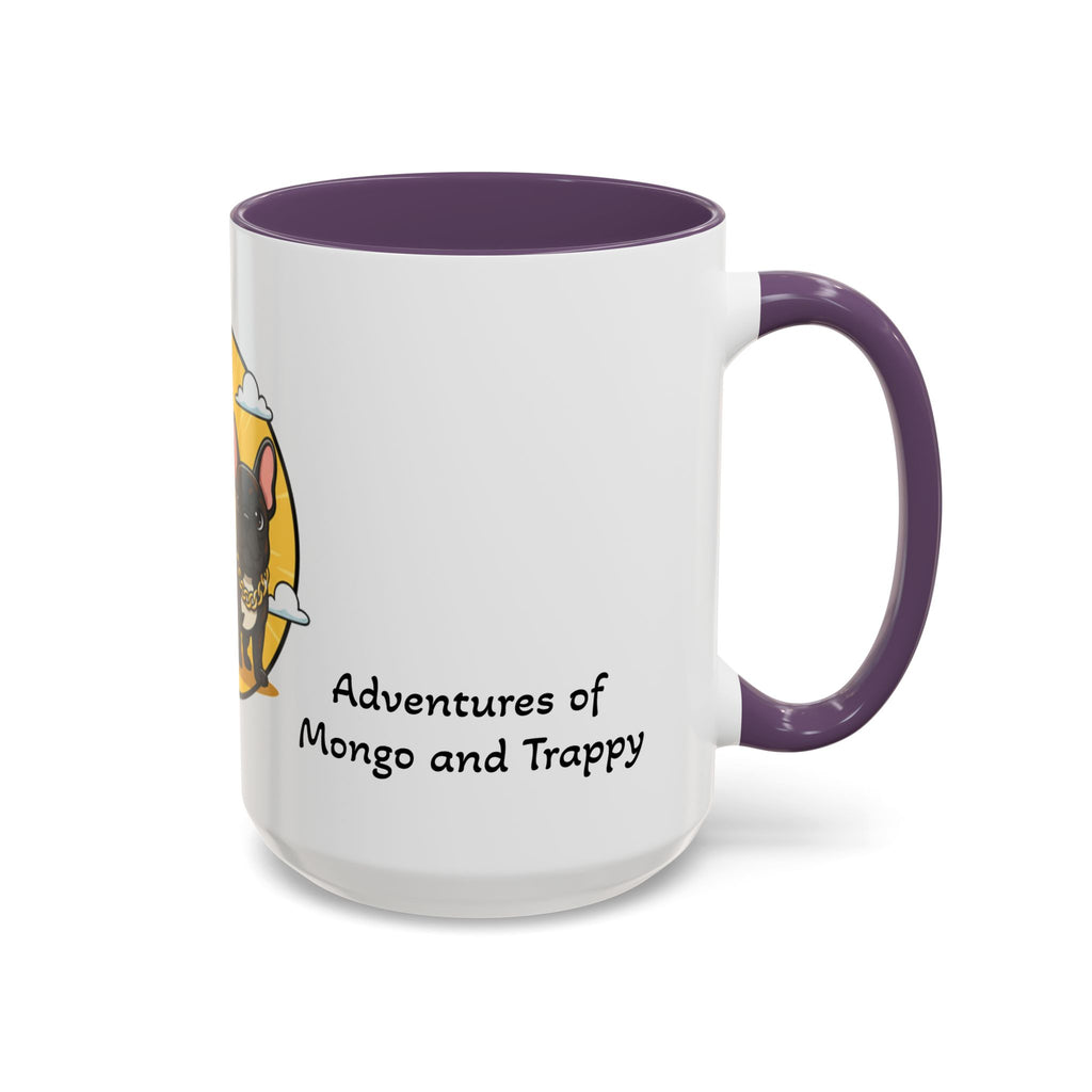 Coffee Mug — 'Adventures of Mongo and Trappy' Cartoon Dog Mug