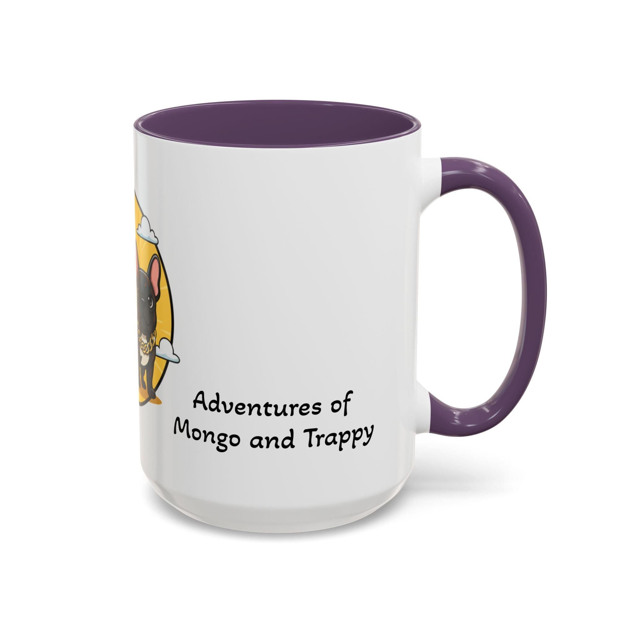 Coffee Mug — 'Adventures of Mongo and Trappy' Cartoon Dog Mug
