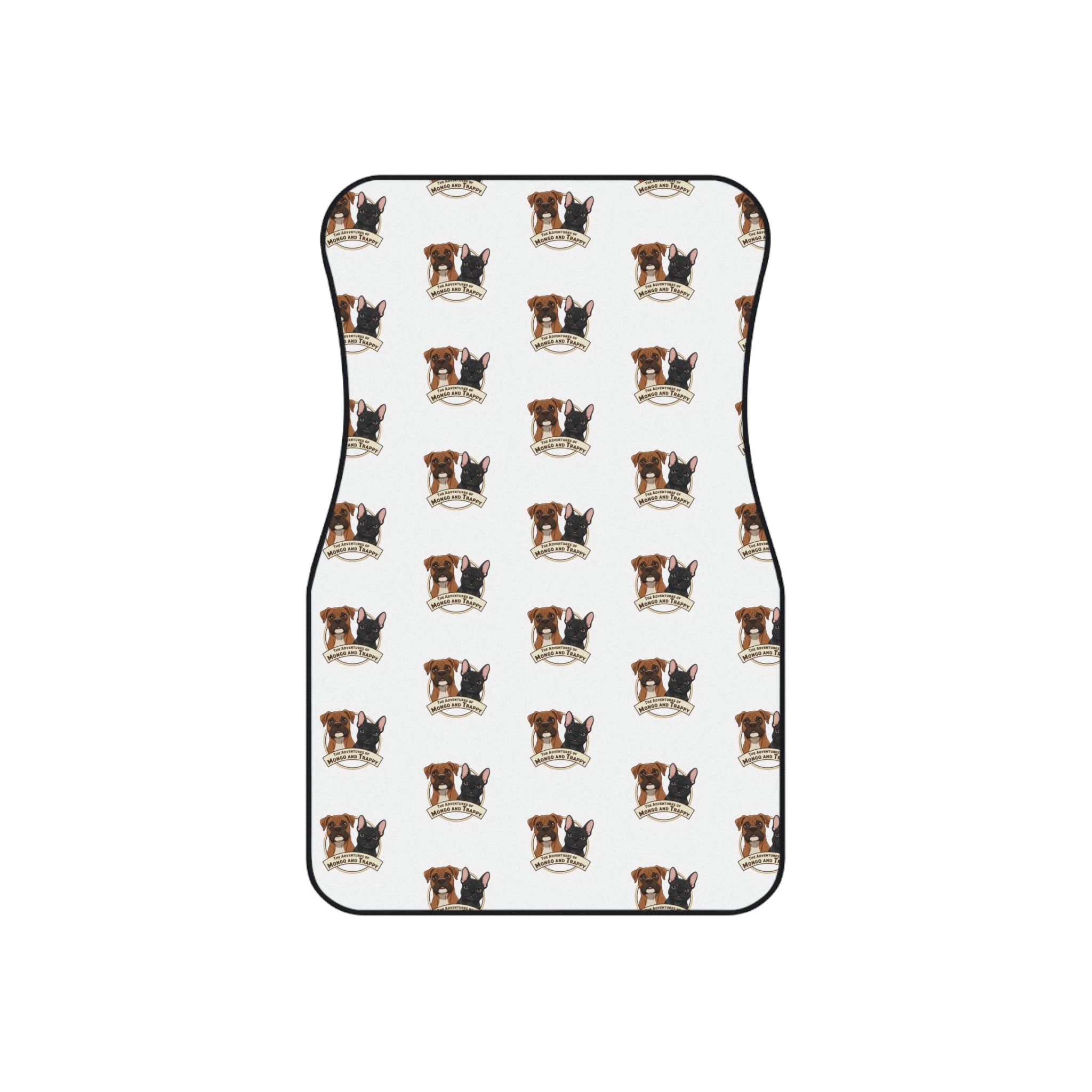 Adventures Pattern Car Floor Mats (Set of 4)