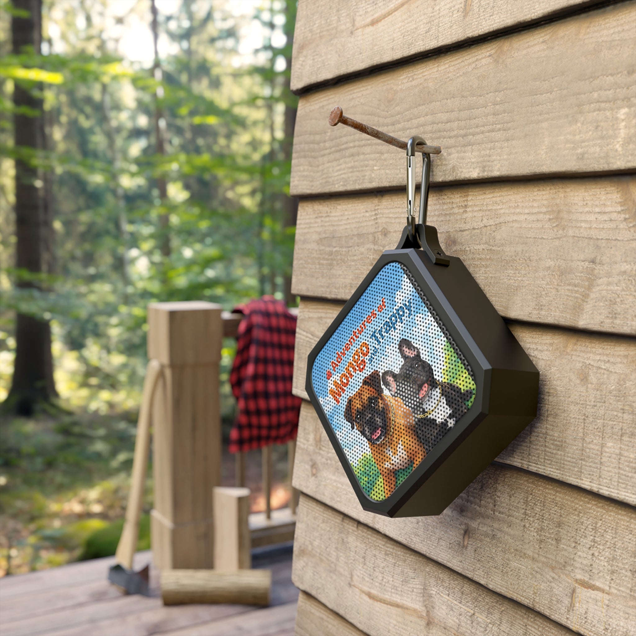Bluetooth Speaker — Adventures of Mongo & Trappy Outdoor Portable Speaker