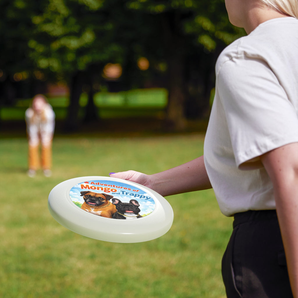 Frisbee — "Adventures of Mongo and Trappy" Dog Toss Disc