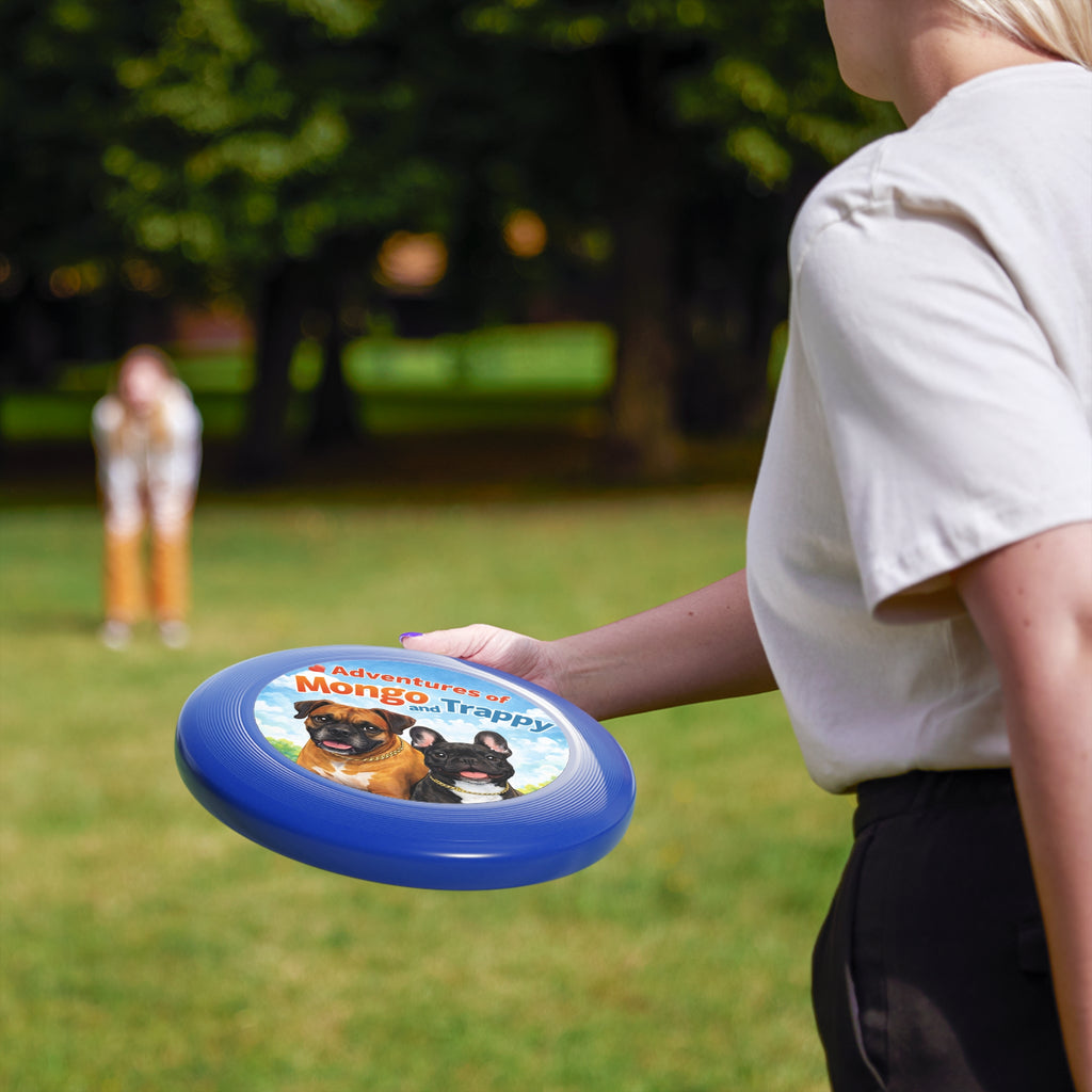 Frisbee — "Adventures of Mongo and Trappy" Dog Toss Disc