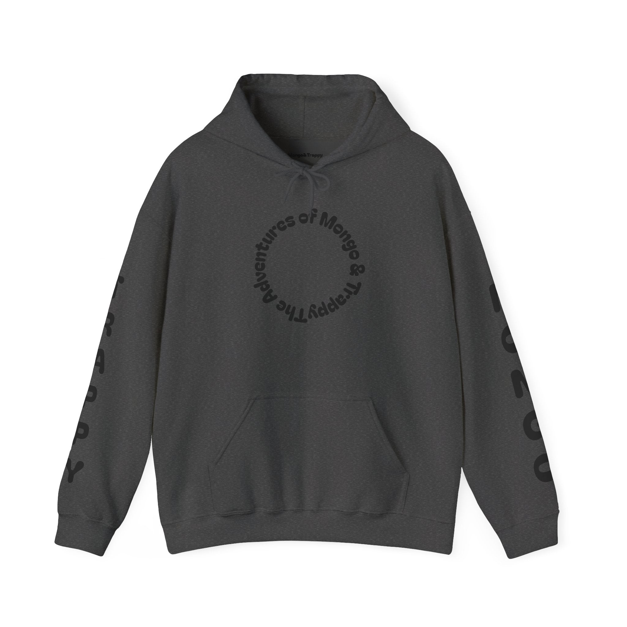 Dog Adventure Hoodie — "The Adventures of Mongo & Trappy" Graphic Hooded Sweatshirt
