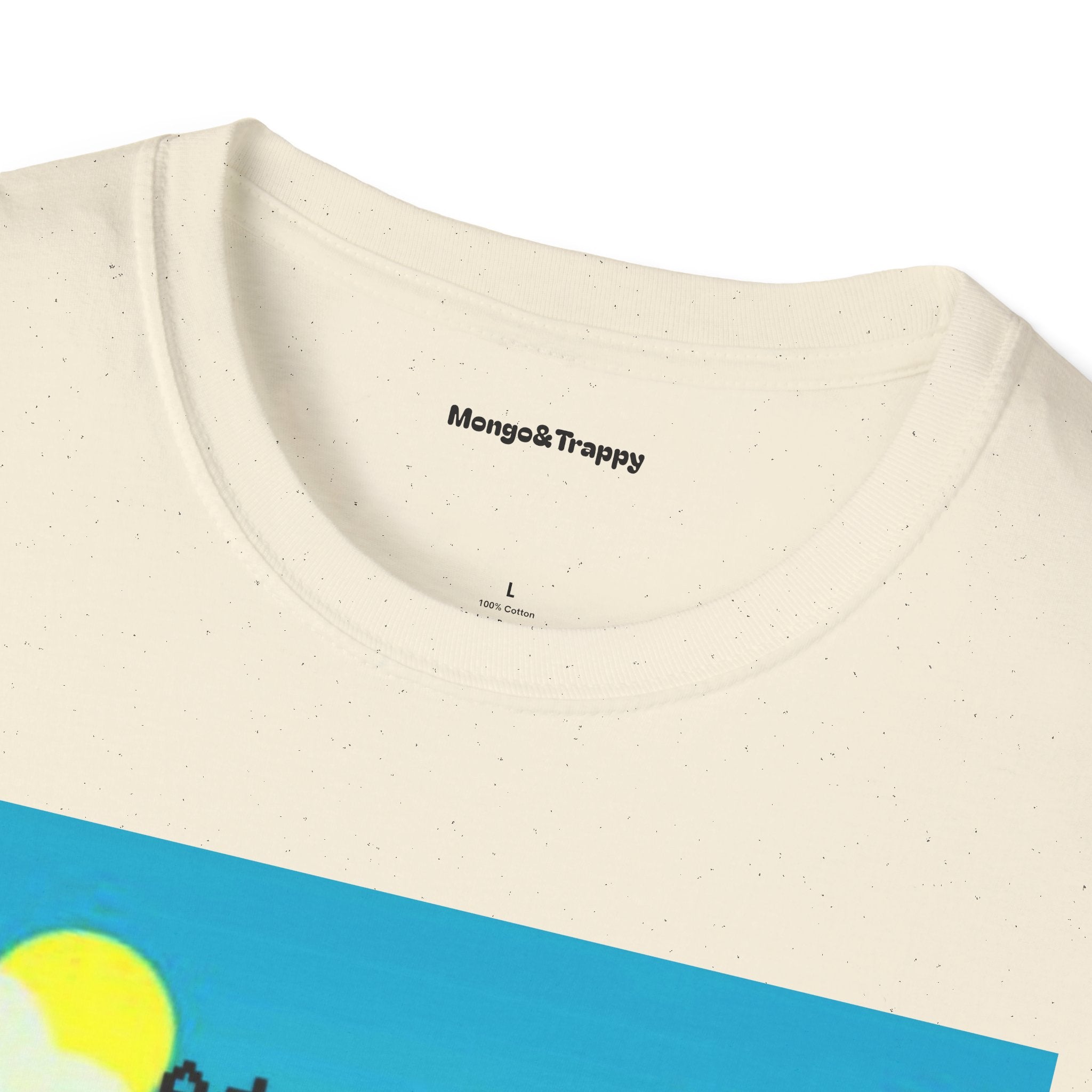 Adventure Graphic T-Shirt — “Adventures of Mongo & Trappy” with Back QR Code