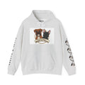 Stay Pawsitive Mongo and Trappy Dog Portrait Hoodie
