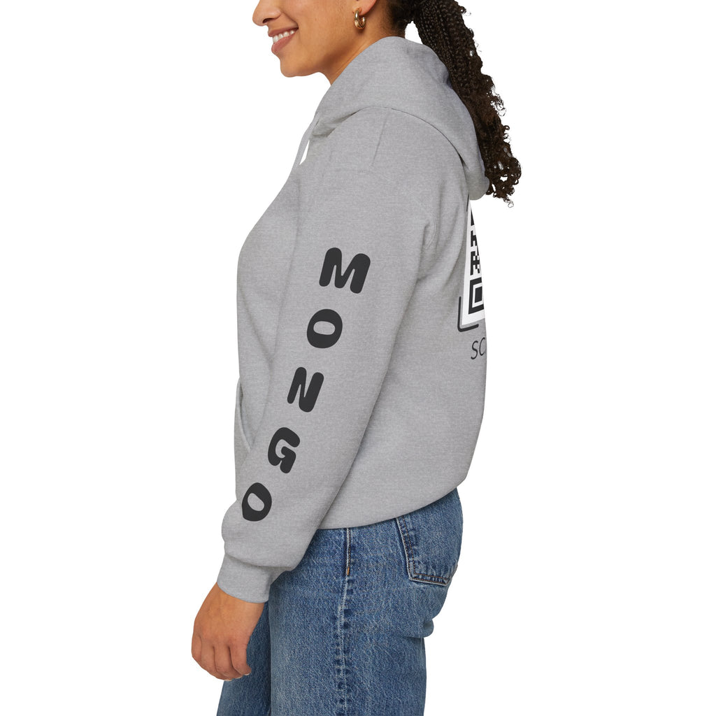 Dog Duo Hoodie — "Mongo and Trappy" Portrait Hoodie with QR Code