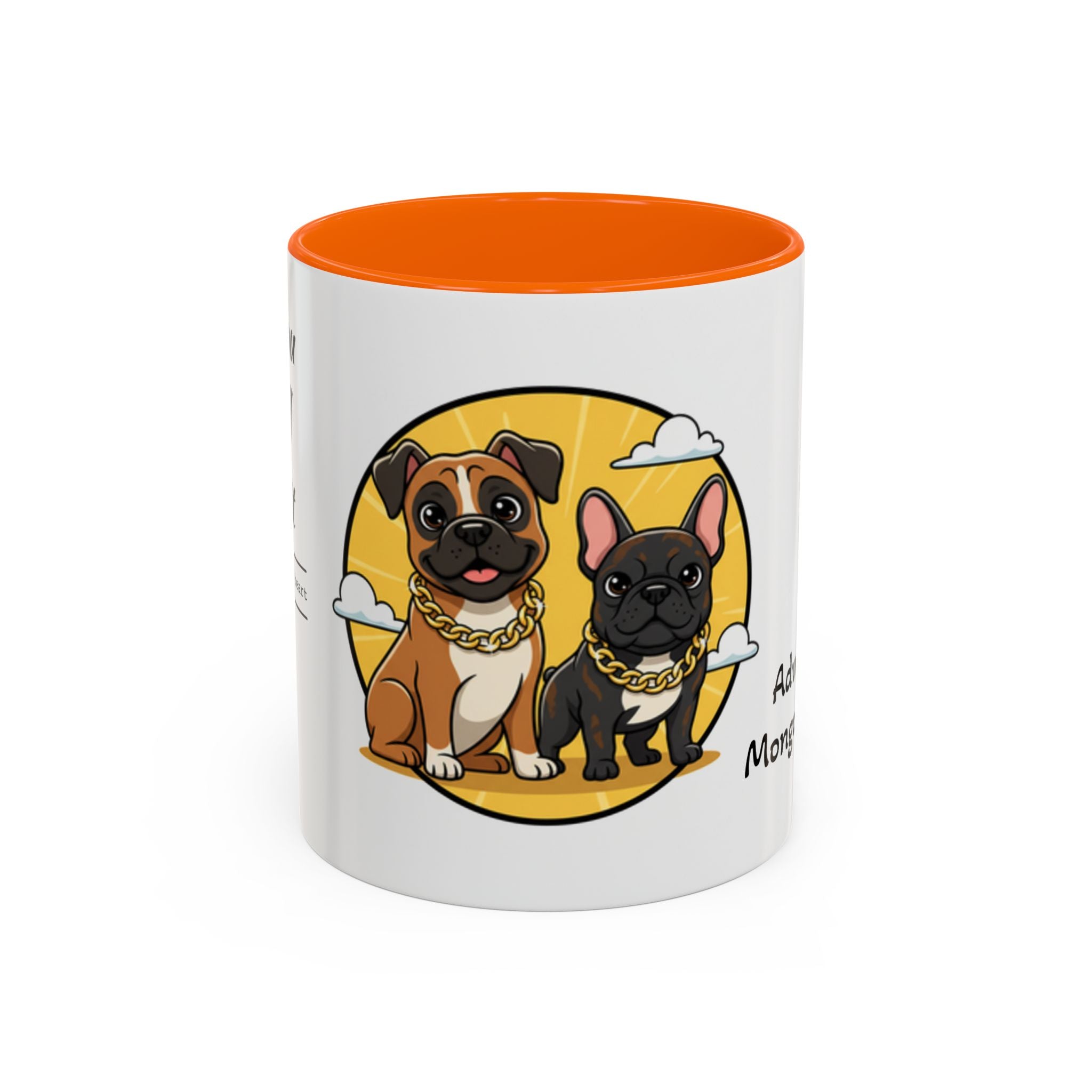 Coffee Mug — 'Adventures of Mongo and Trappy' Cartoon Dog Mug