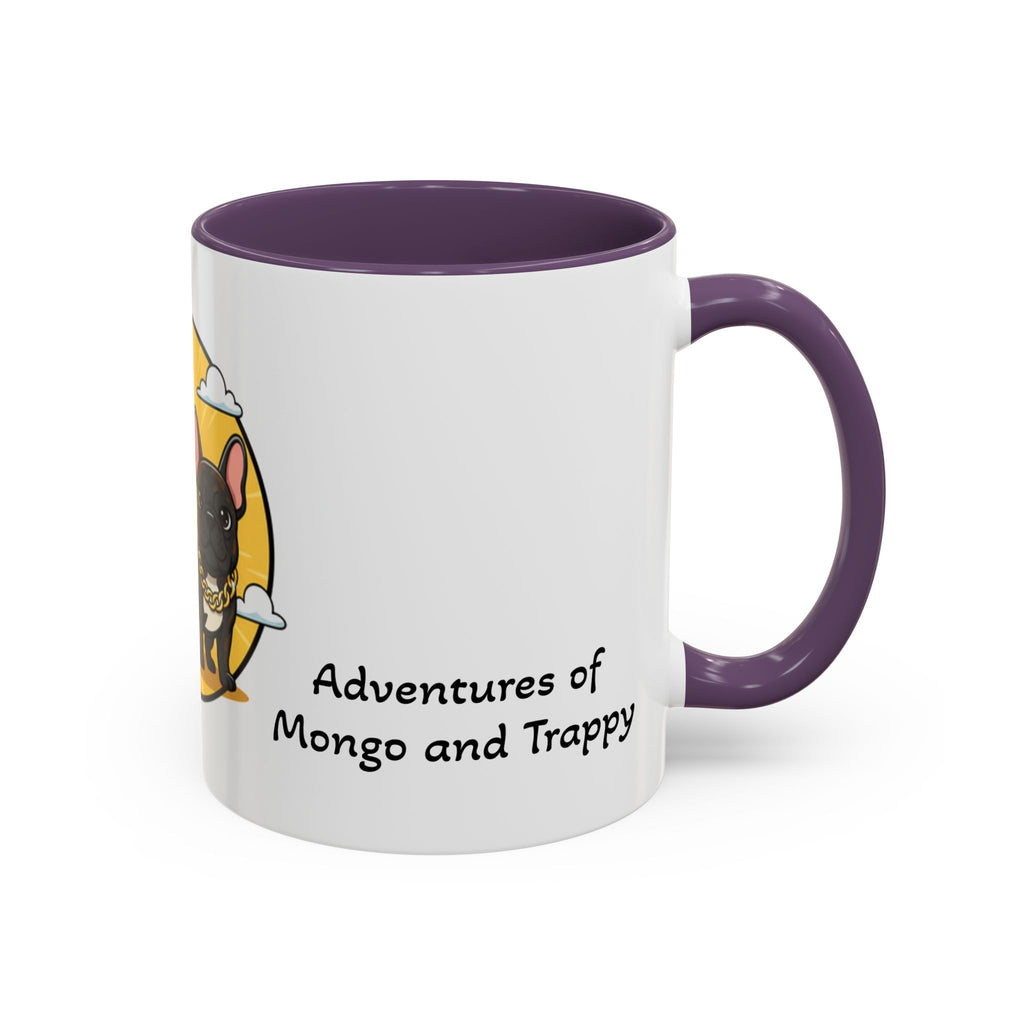 Coffee Mug — 'Adventures of Mongo and Trappy' Cartoon Dog Mug