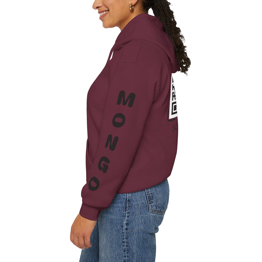Dog Duo Hoodie — "Mongo and Trappy" Portrait Hoodie with QR Code