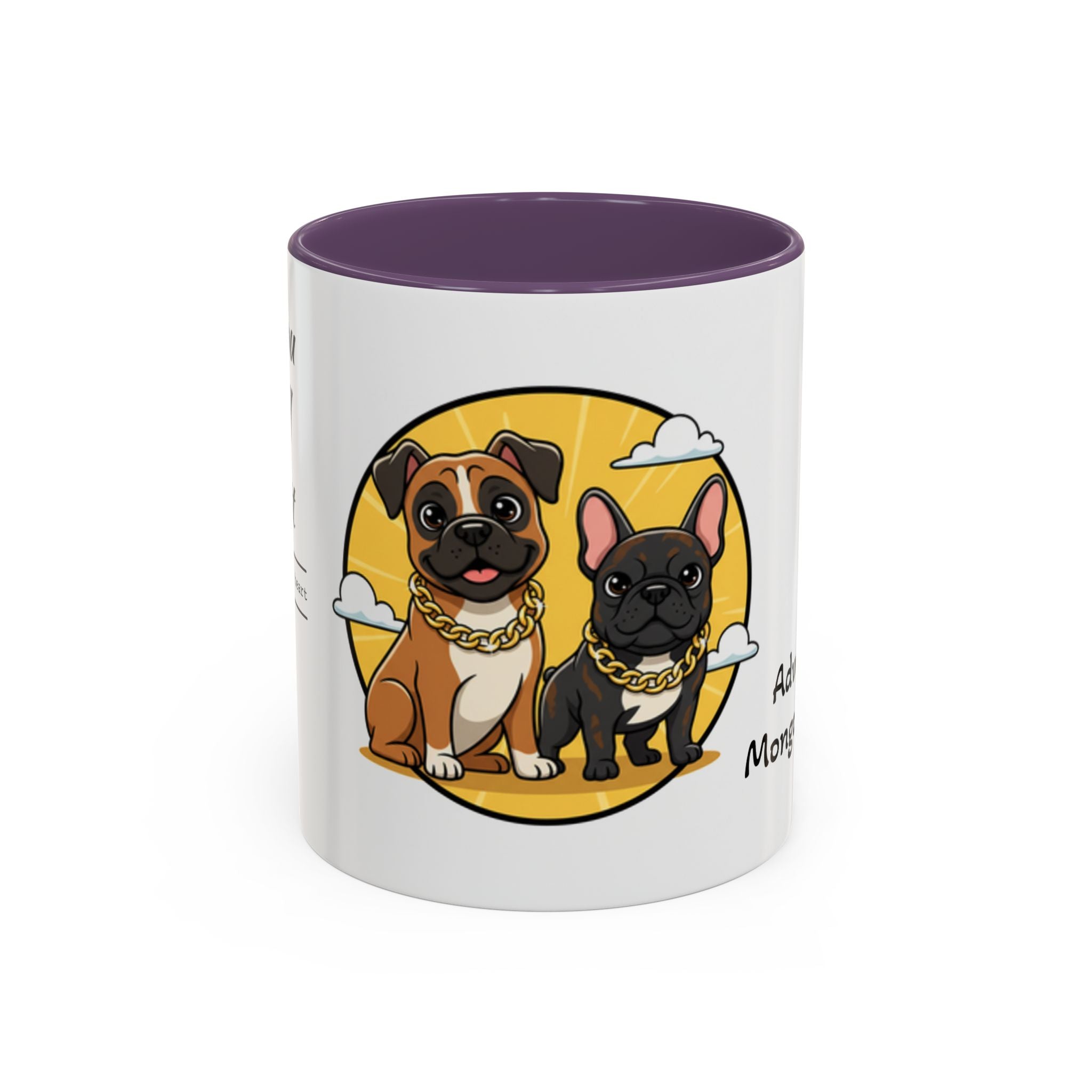 Coffee Mug — 'Adventures of Mongo and Trappy' Cartoon Dog Mug