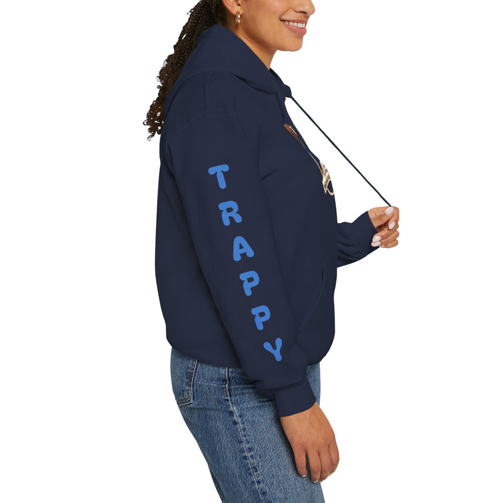 Dog Duo Hoodie — "Mongo and Trappy" Portrait Hoodie with QR Code