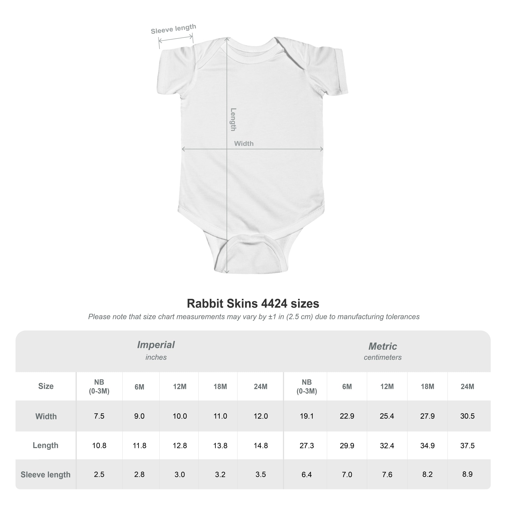 Infant Bodysuit — Cute Mangal Trappy Puppy Graphic Baby Onesie
