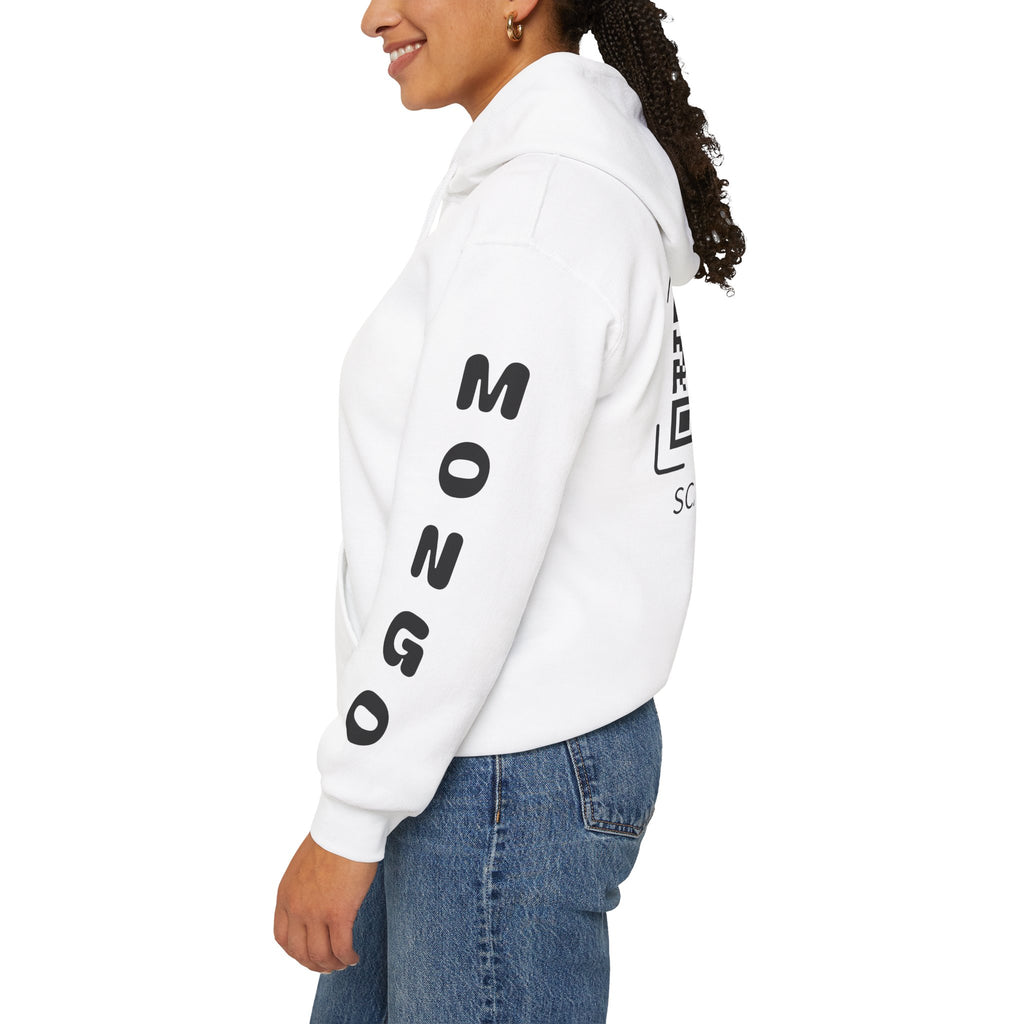 Dog Duo Hoodie — "Mongo and Trappy" Portrait Hoodie with QR Code